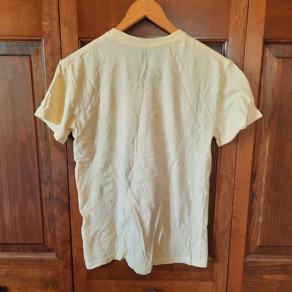 Britney Spears Britney Stronger pale yellow graphic short sleeve t-shirt size XS - Picture 8 of 9